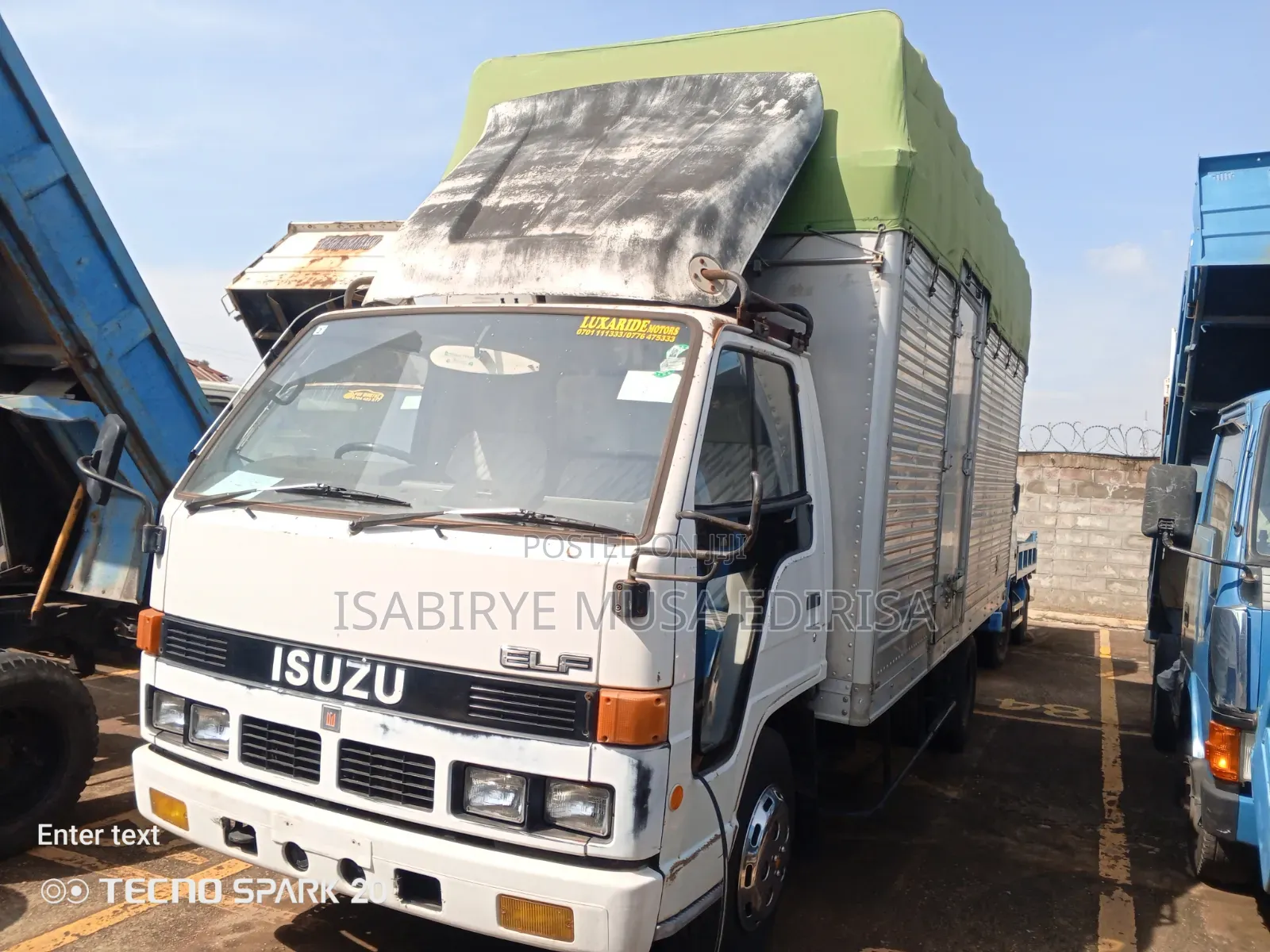 Isuzu 4BE1 Engine Tipper 4 Tone 
