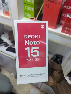 New Xiaomi Redmi Note 15 Pro+ 512 GB Black