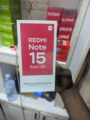 New Xiaomi Redmi Note 15 Pro+ 512 GB Black