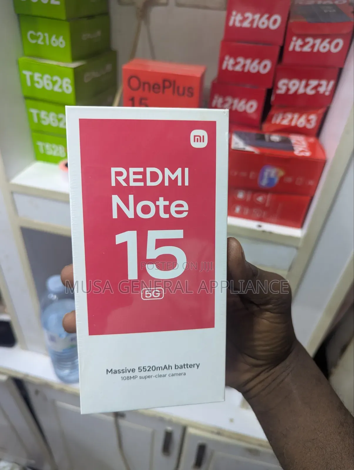 New Xiaomi Redmi Note 15 256 GB Black