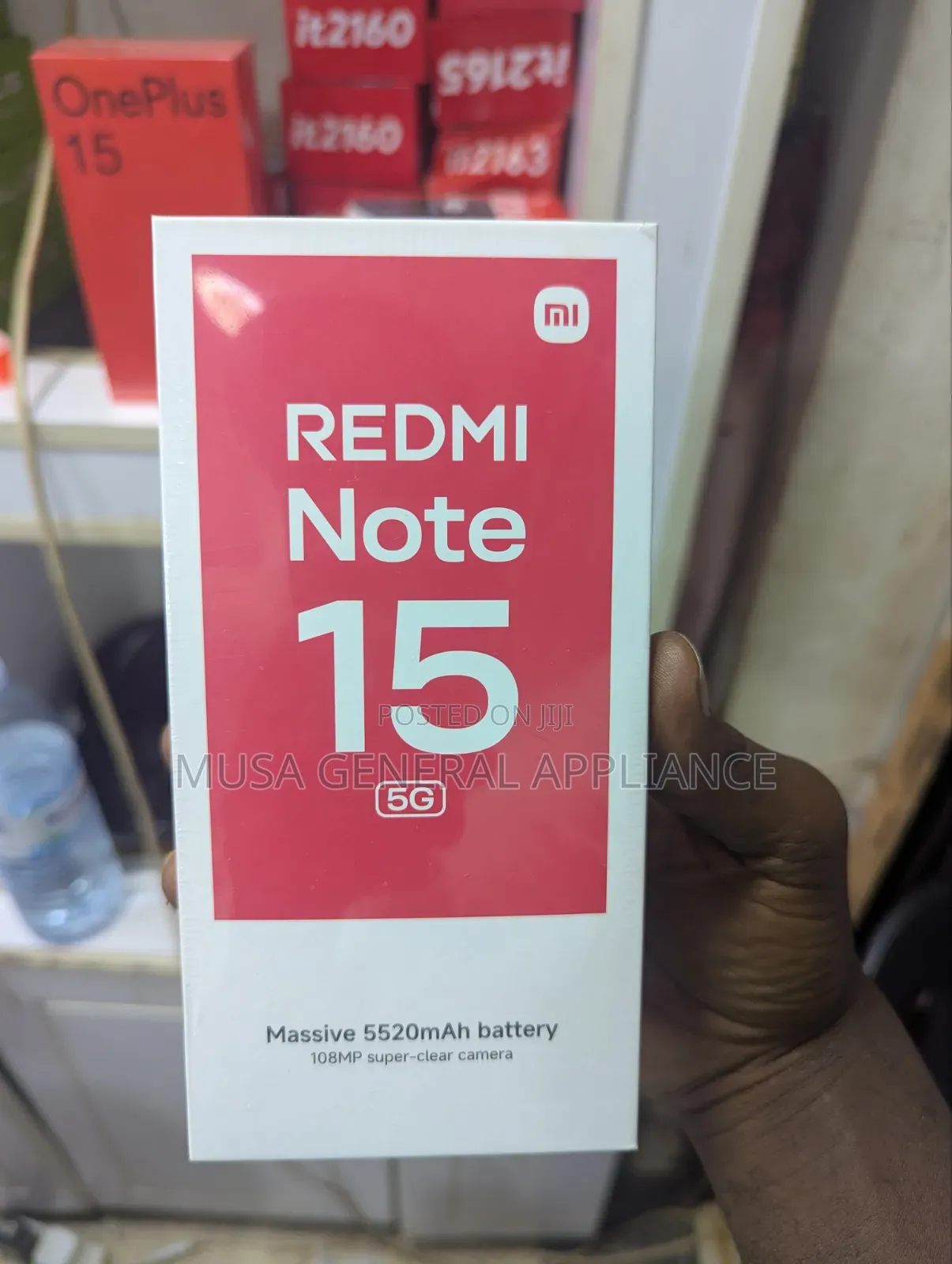 New Xiaomi Redmi Note 15 256 GB Black