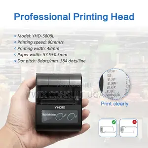 Thermal Receipt PrinterYHD-5808L Portable Mini 58mm