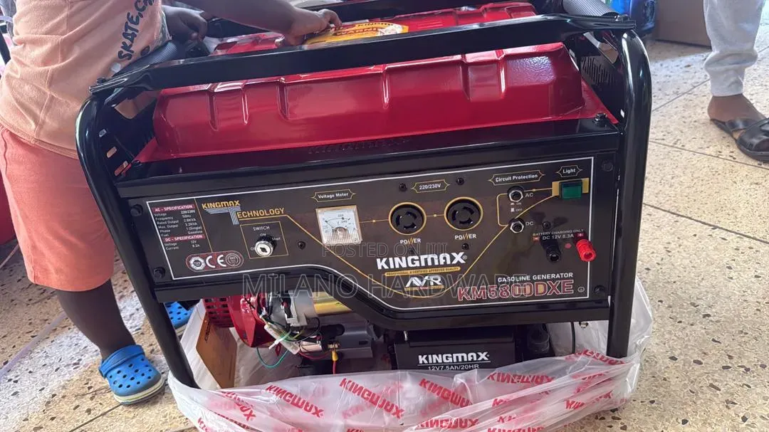 Kingmax KM5800DXE 2.8 kVA Portable Gasoline Generator