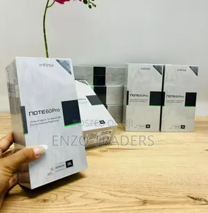 New Infinix Note 60 Pro 256 GB Silver