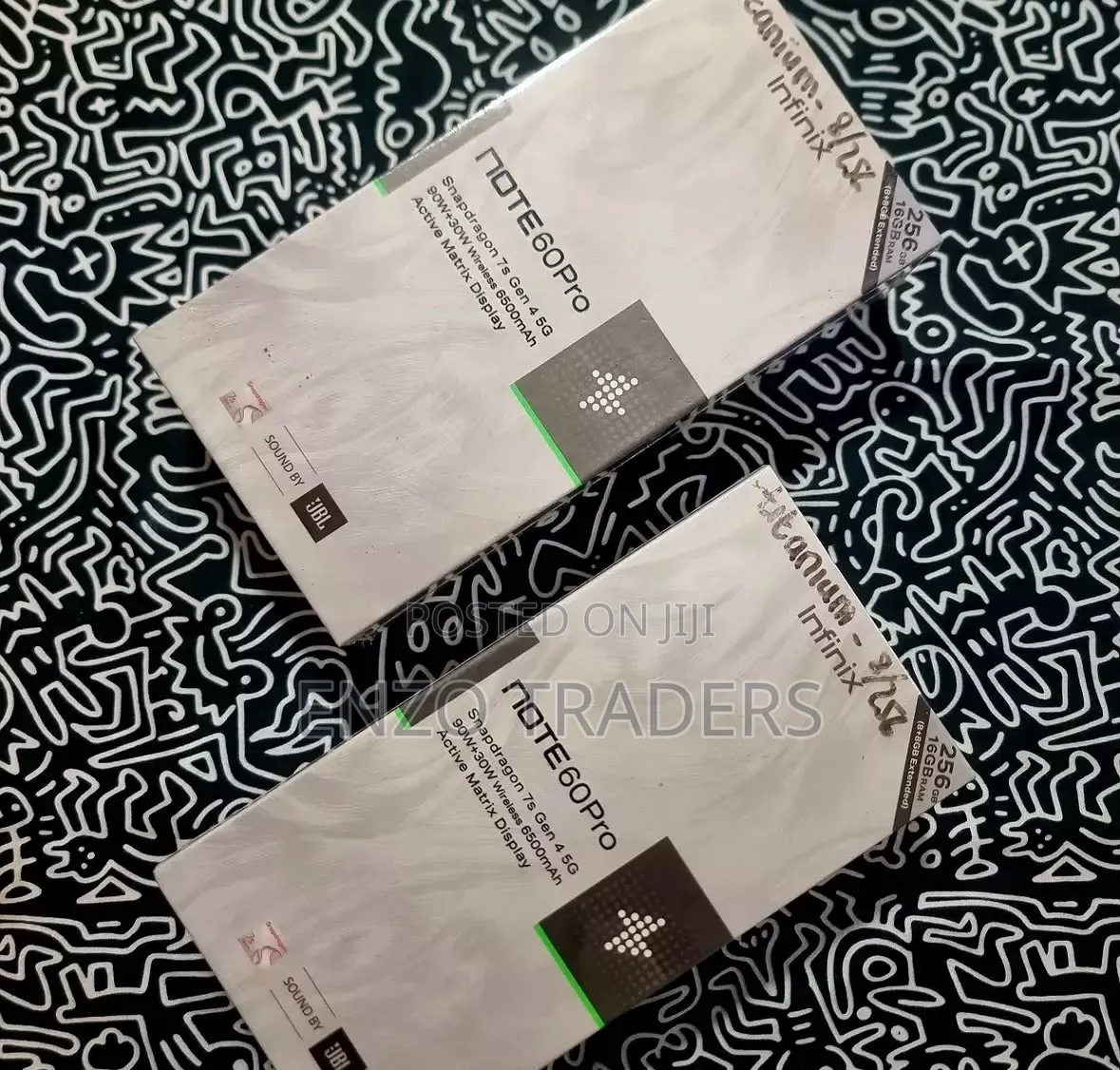 New Infinix Note 60 Pro 256 GB Silver
