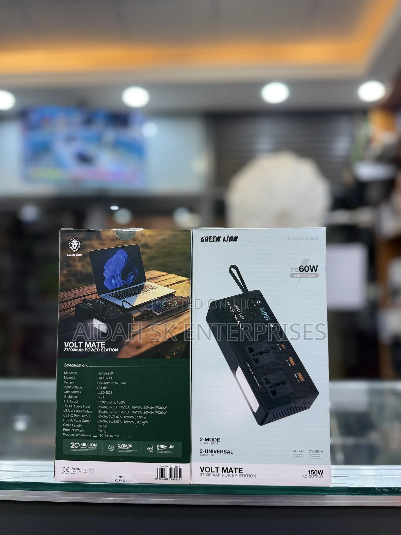 Green Lion Volt Mate 27000mAh Power Station
