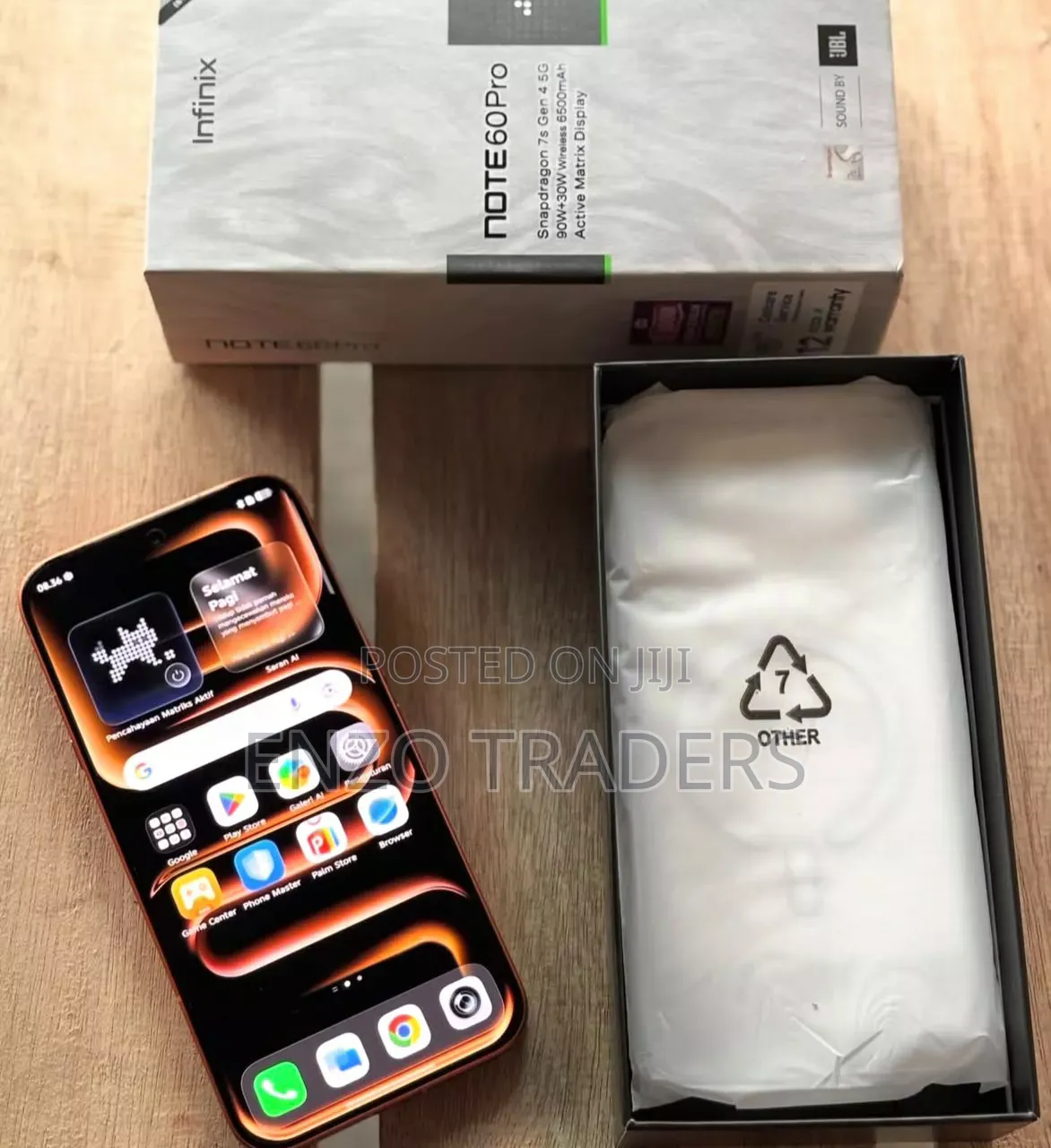 New Infinix Note 60 Pro 256 GB Orange