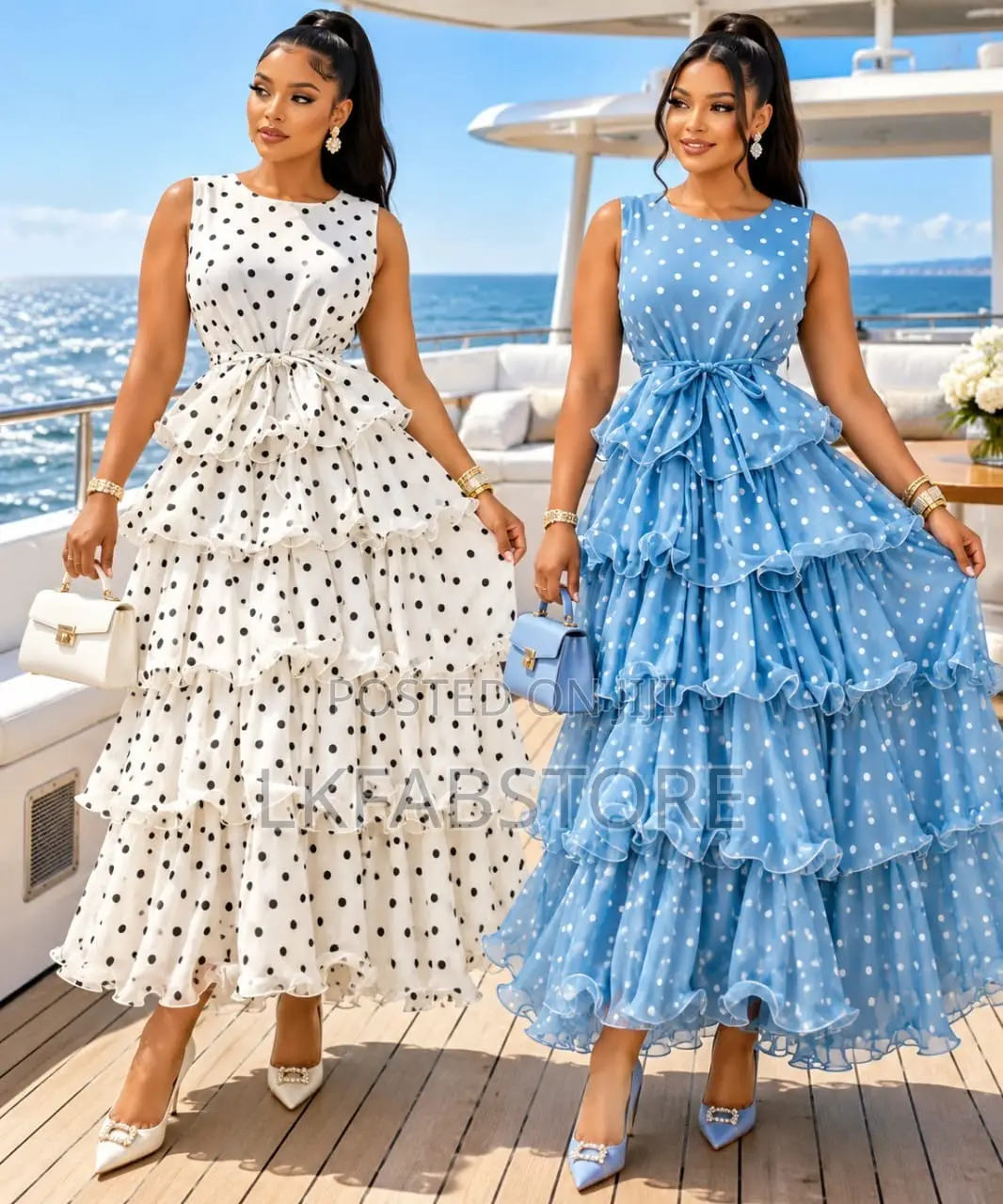 Classy Polka Dresses for Women
