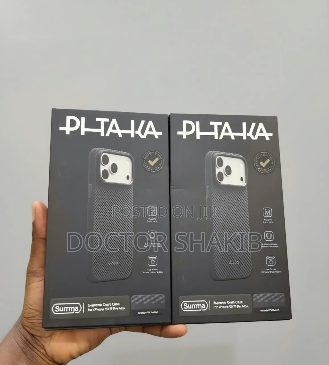 PITAKA Summa Supreme Craft Cases Designed for the iPhone 18/17 Pro Max