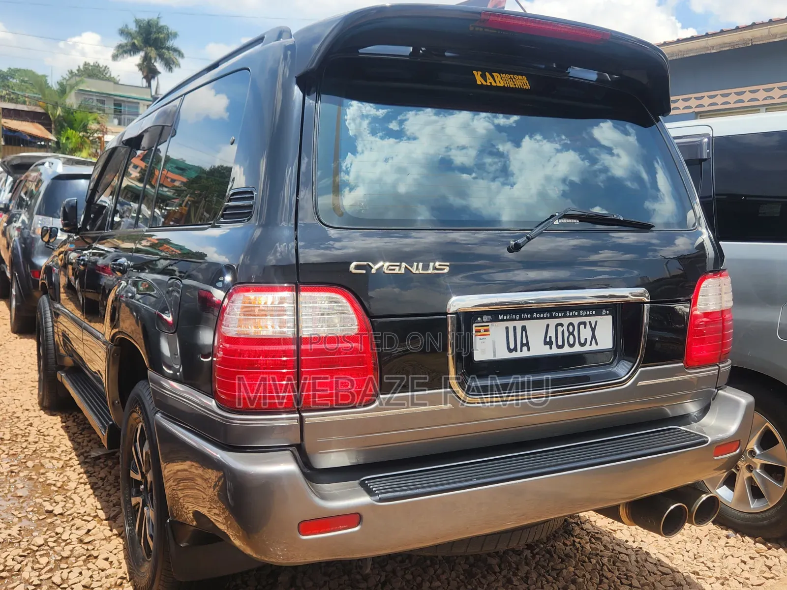 Toyota Land Cruiser Cygnus 4.7 2003 Black