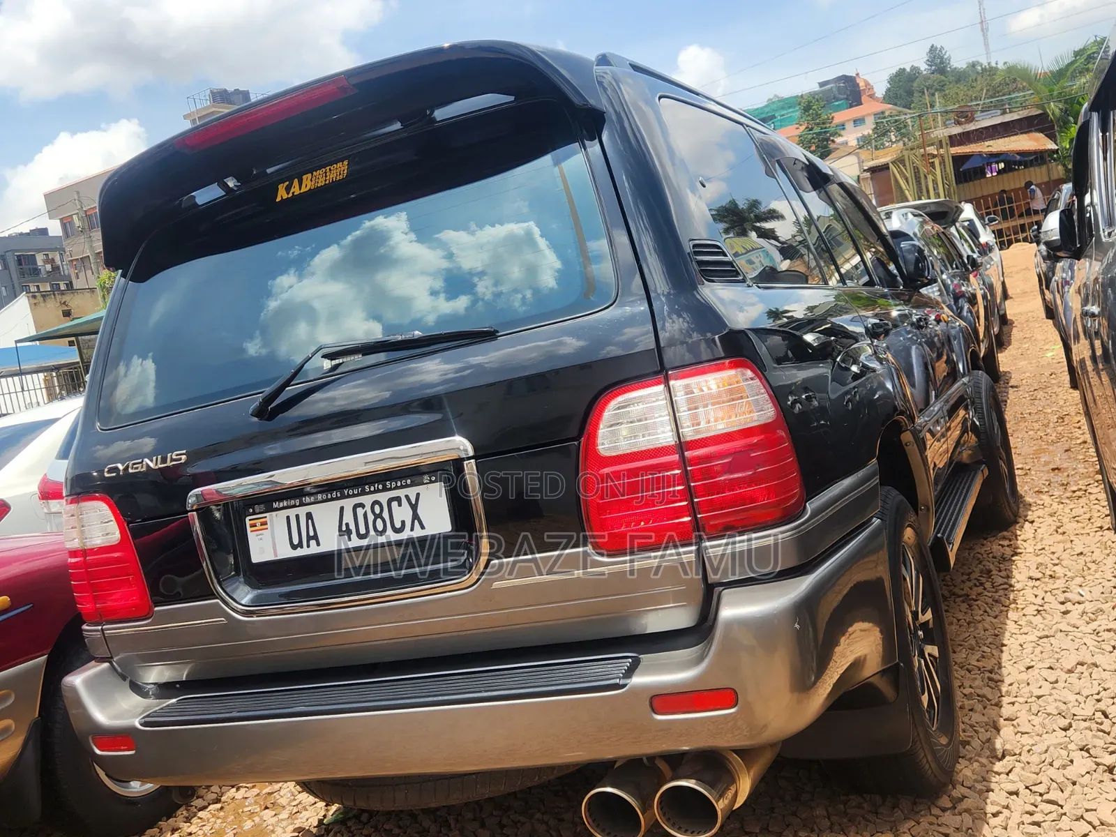 Toyota Land Cruiser Cygnus 4.7 2003 Black