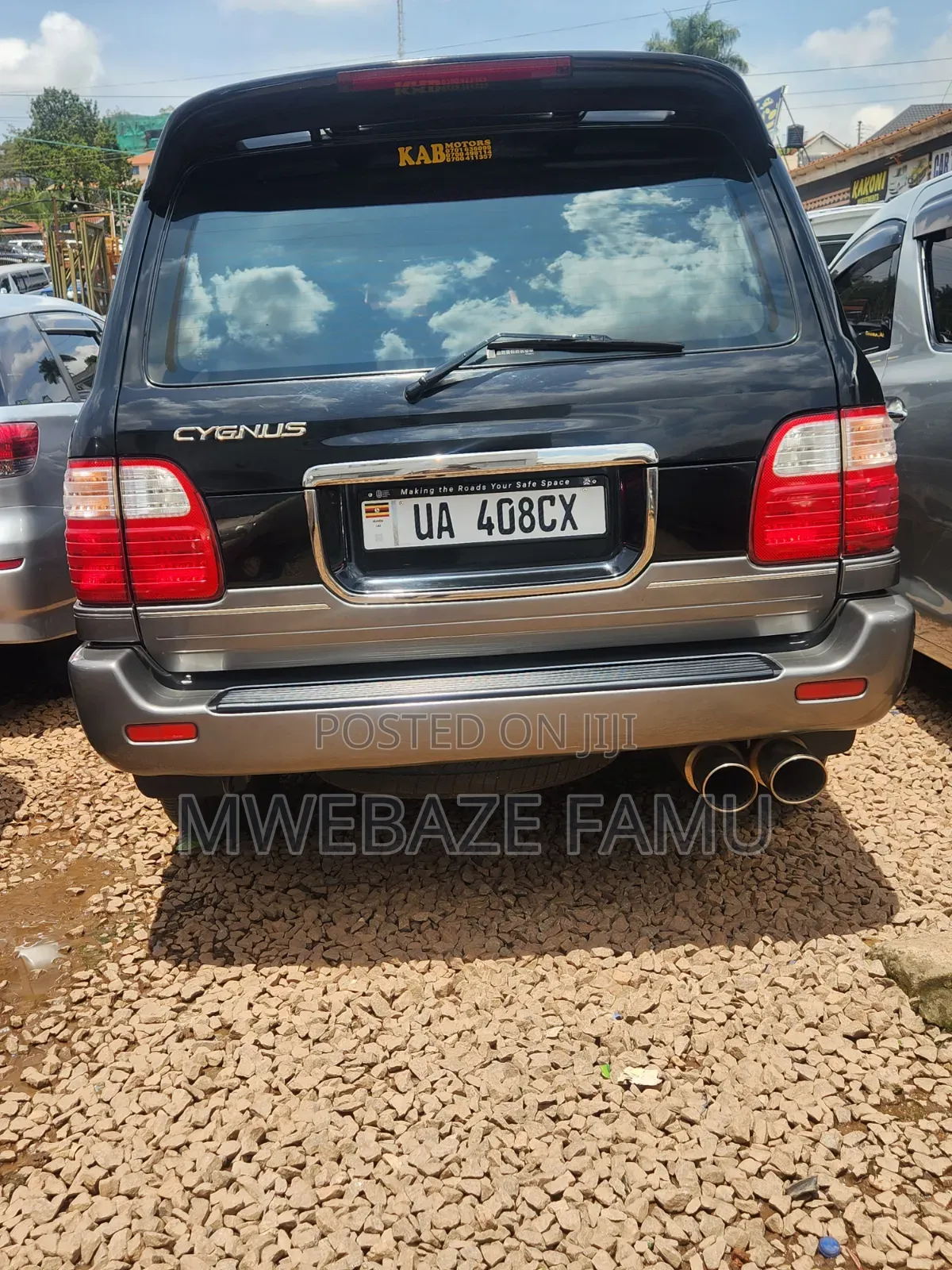 Toyota Land Cruiser Cygnus 4.7 2003 Black