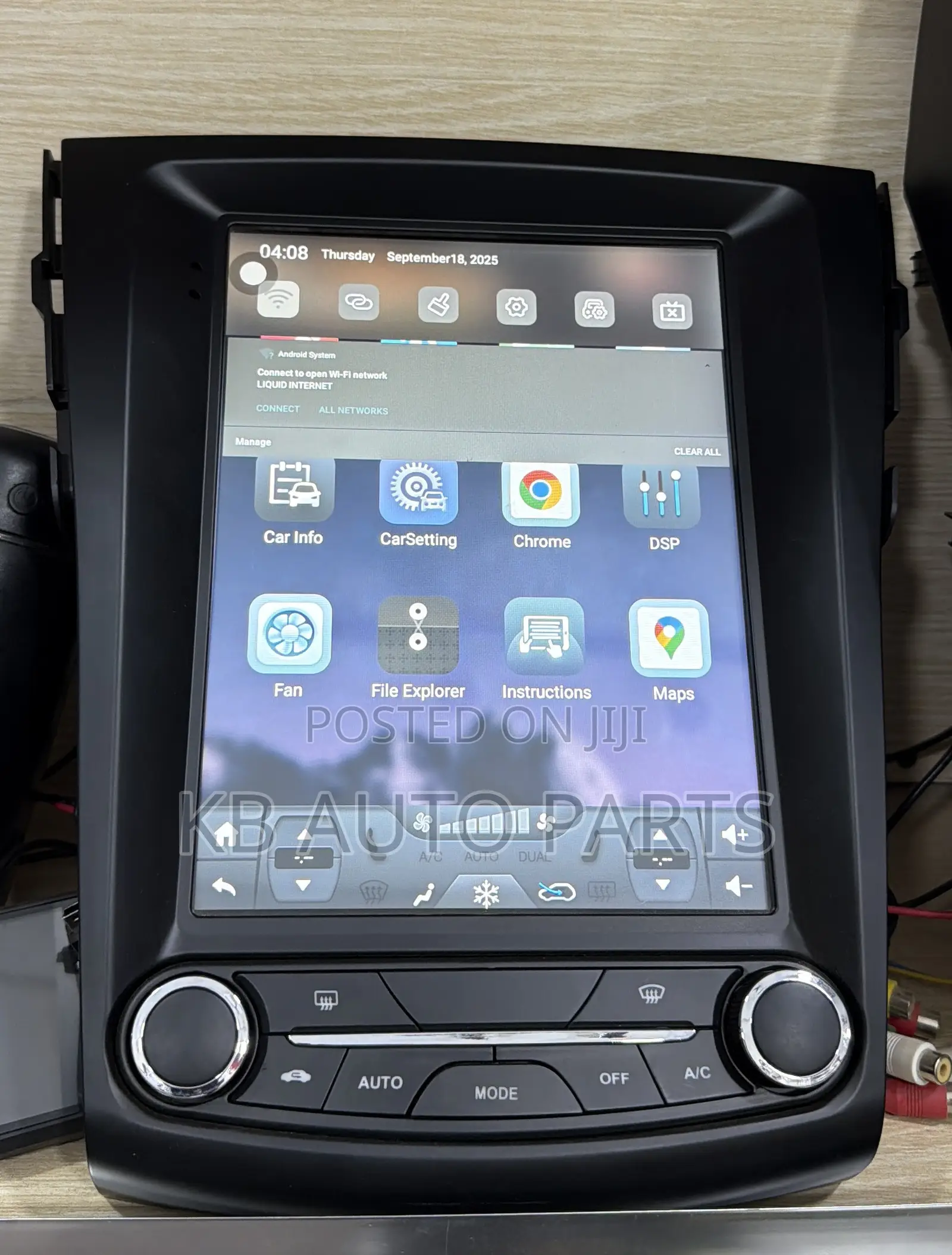 Rav4/Vanguard Tesla Android Radio Full Panel