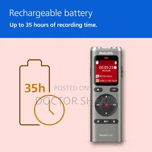 Philips DVT2075 VoiceTracer, Audio Recorder