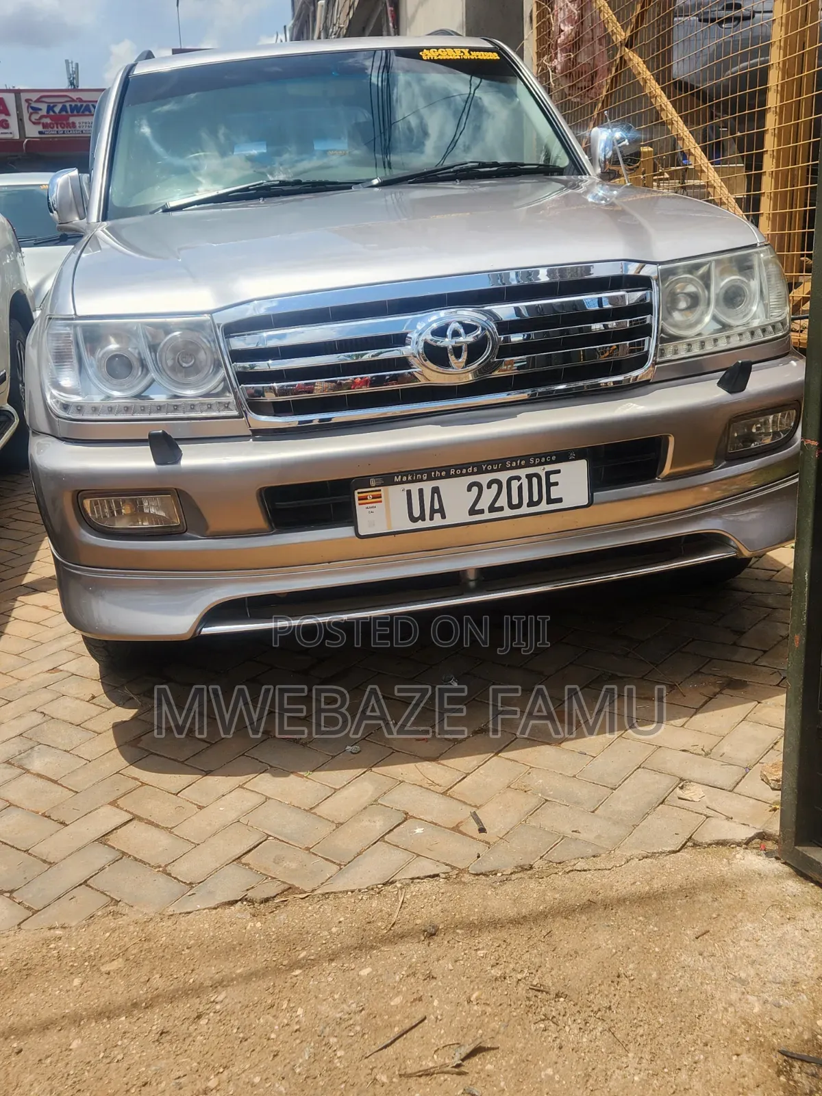 Toyota Land Cruiser 2003 Gold