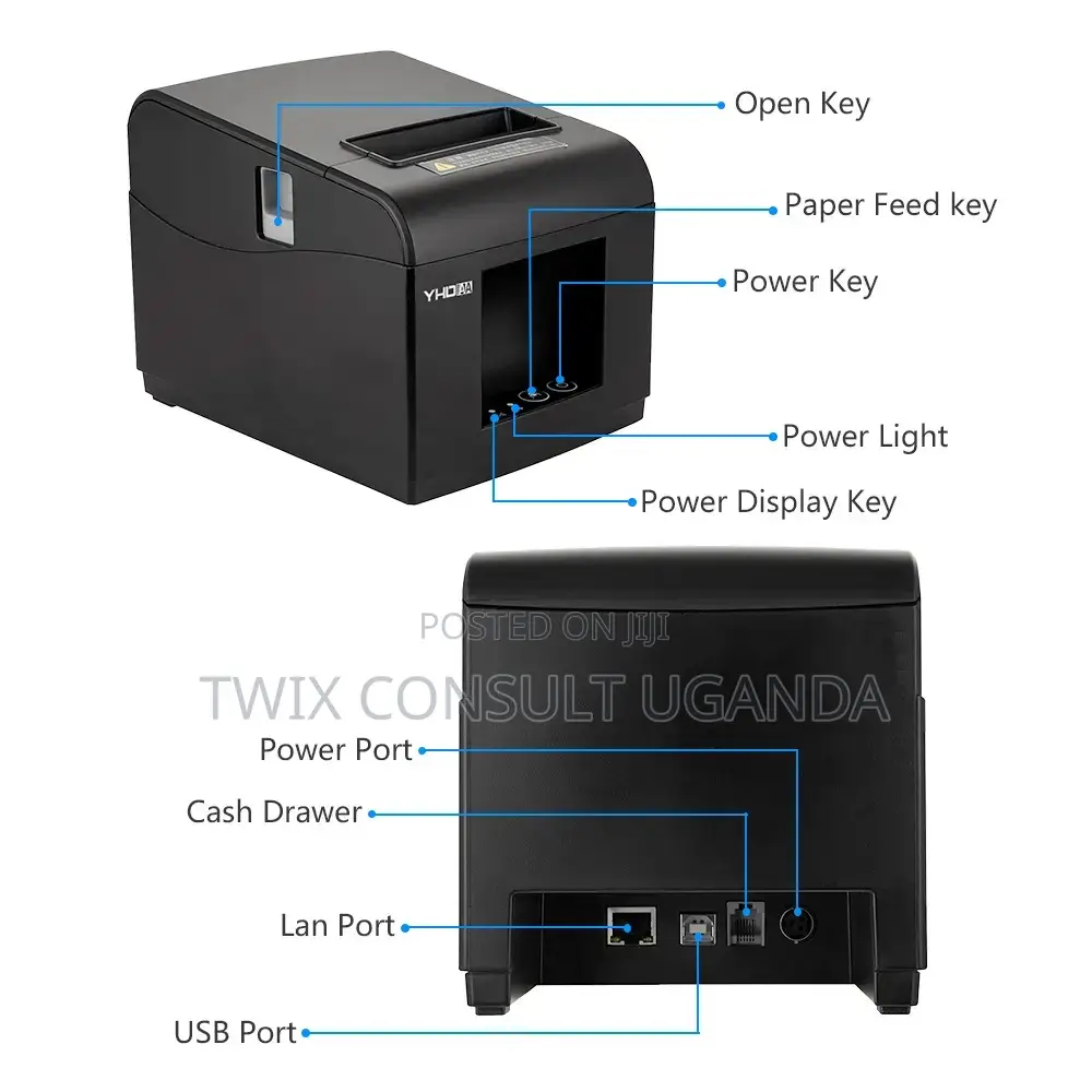 YHD-80E Desktop Thermal Receipt Printer