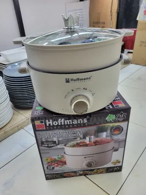 Hoffmans HM-3063 28cm Multifunctional Non-Stick Electric Cooker