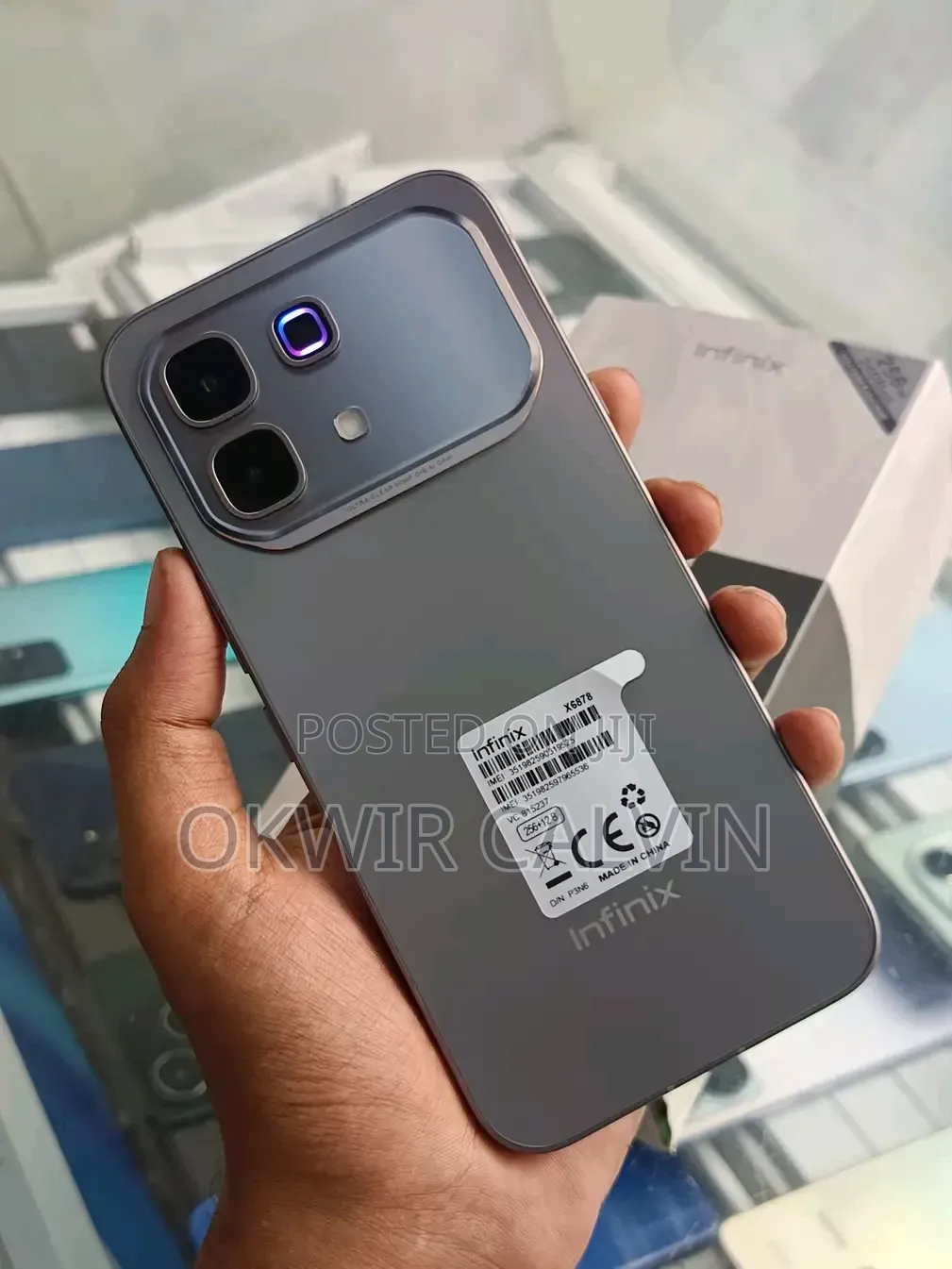 New Infinix Note 60 Pro 256 GB Gray