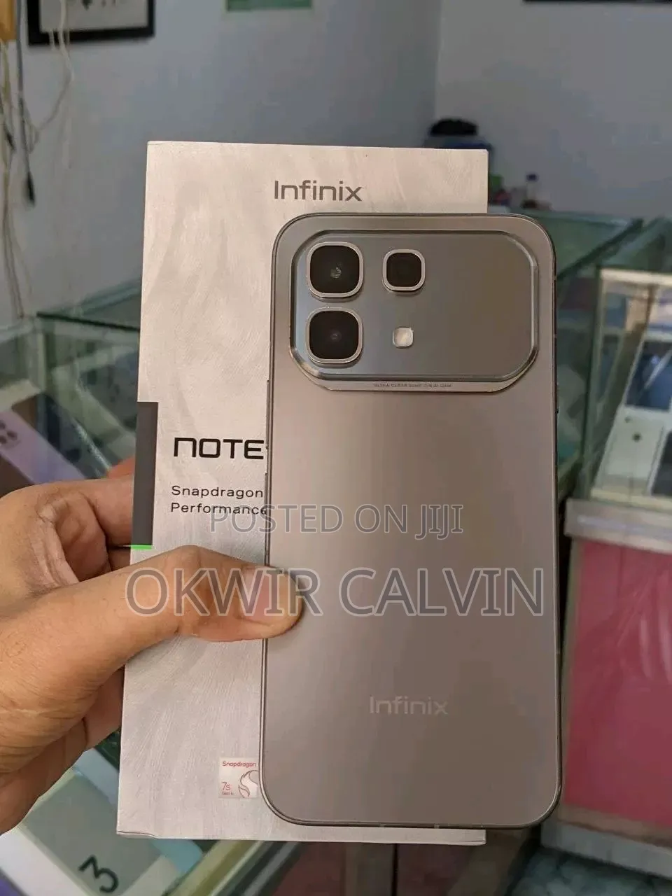 New Infinix Note 60 Pro 256 GB Gray