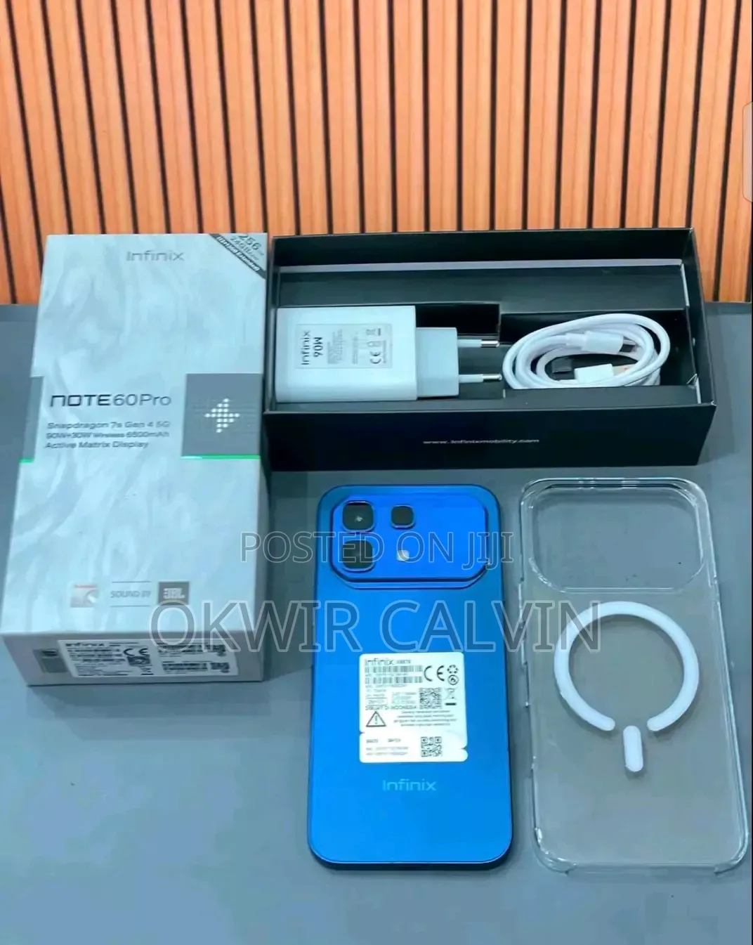 New Infinix Note 60 Pro 256 GB Blue