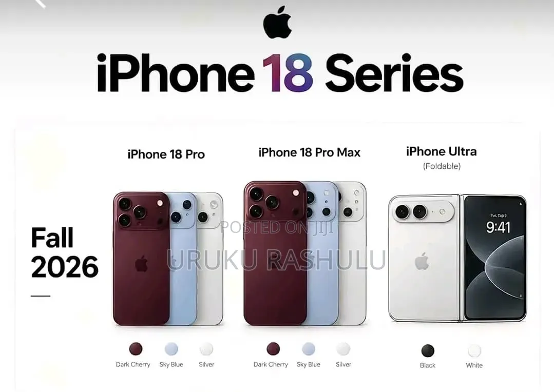 New Apple iPhone 18 Pro Max 512 GB Blue