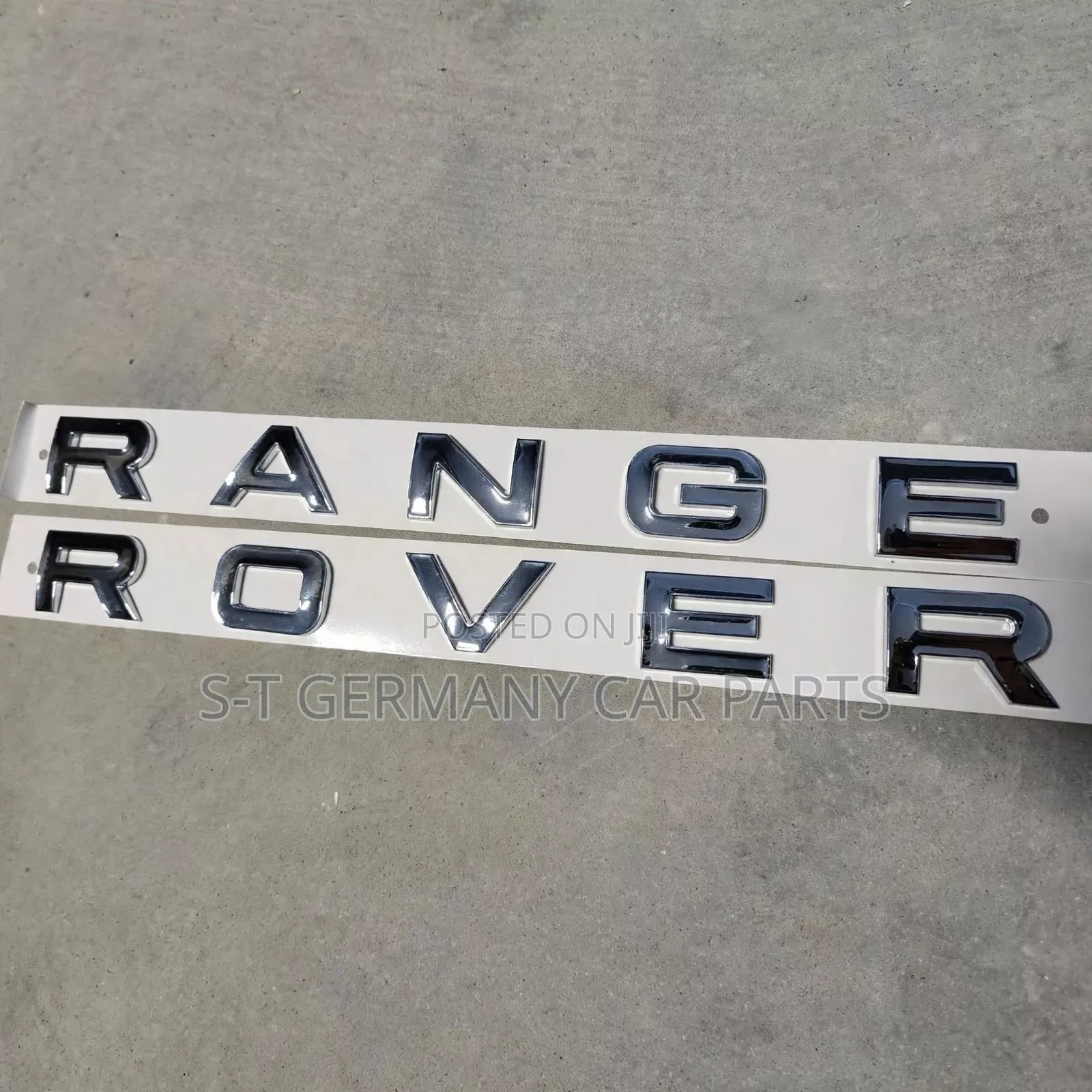 Bonnet Letters/Boot Letters for Range Rover