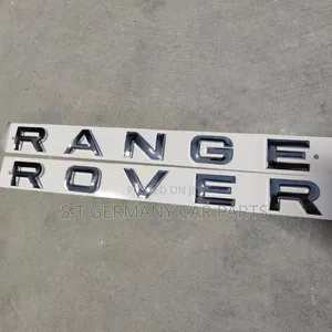 Bonnet Letters/Boot Letters for Range Rover