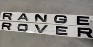 Bonnet Letters/Boot Letters for Range Rover