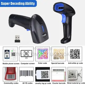 YHD-1100DB 2D Bluetooth Wireless Barcode Scanner