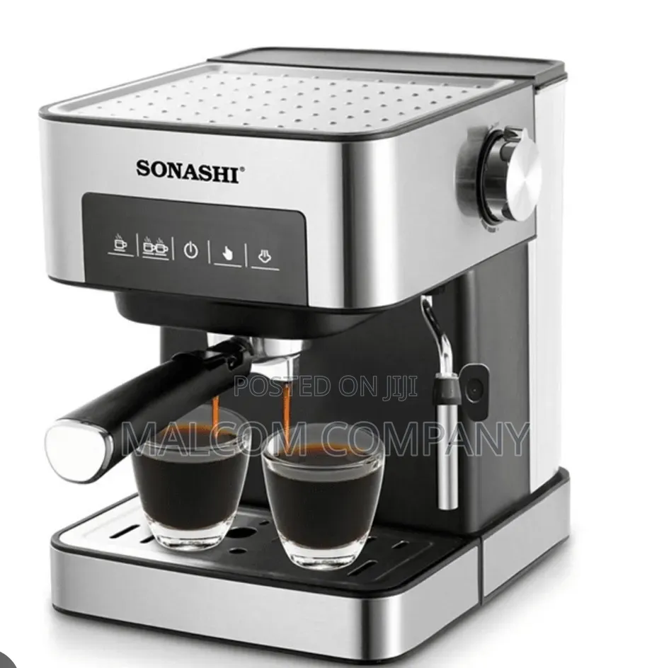 Sonashi SCM-4964 All-in-One Coffee Maker 850W 15 Bar Espresso Machine