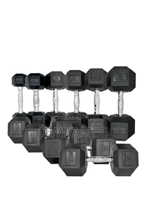 Dumbbell Lefting Black