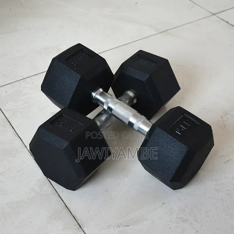 Dumbbell Lefting Black