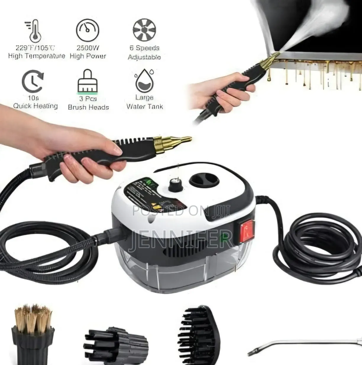 2500W High Temperature Pressurized Steam Cleaner