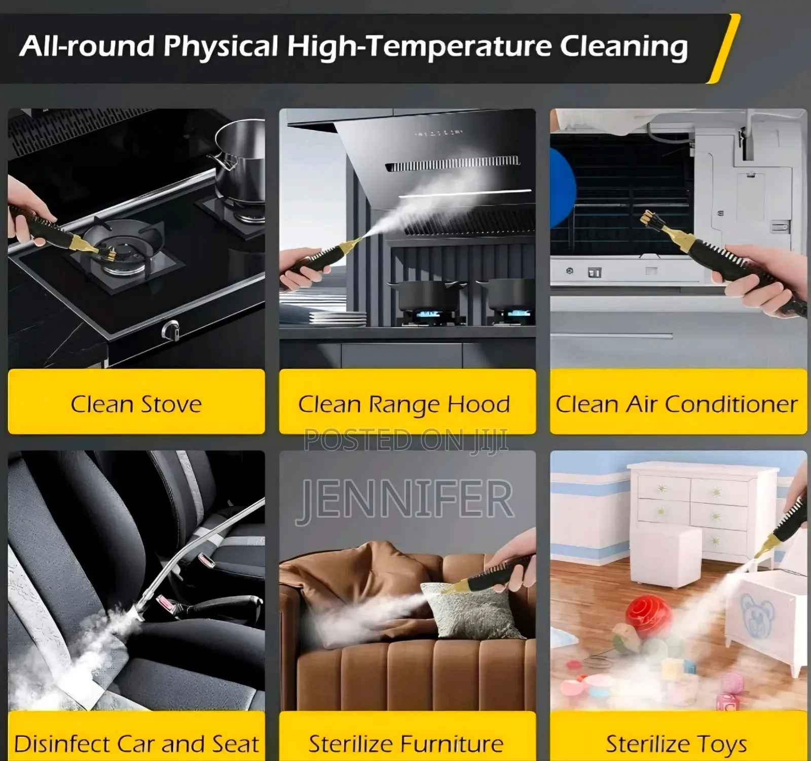 2500W High Temperature Pressurized Steam Cleaner