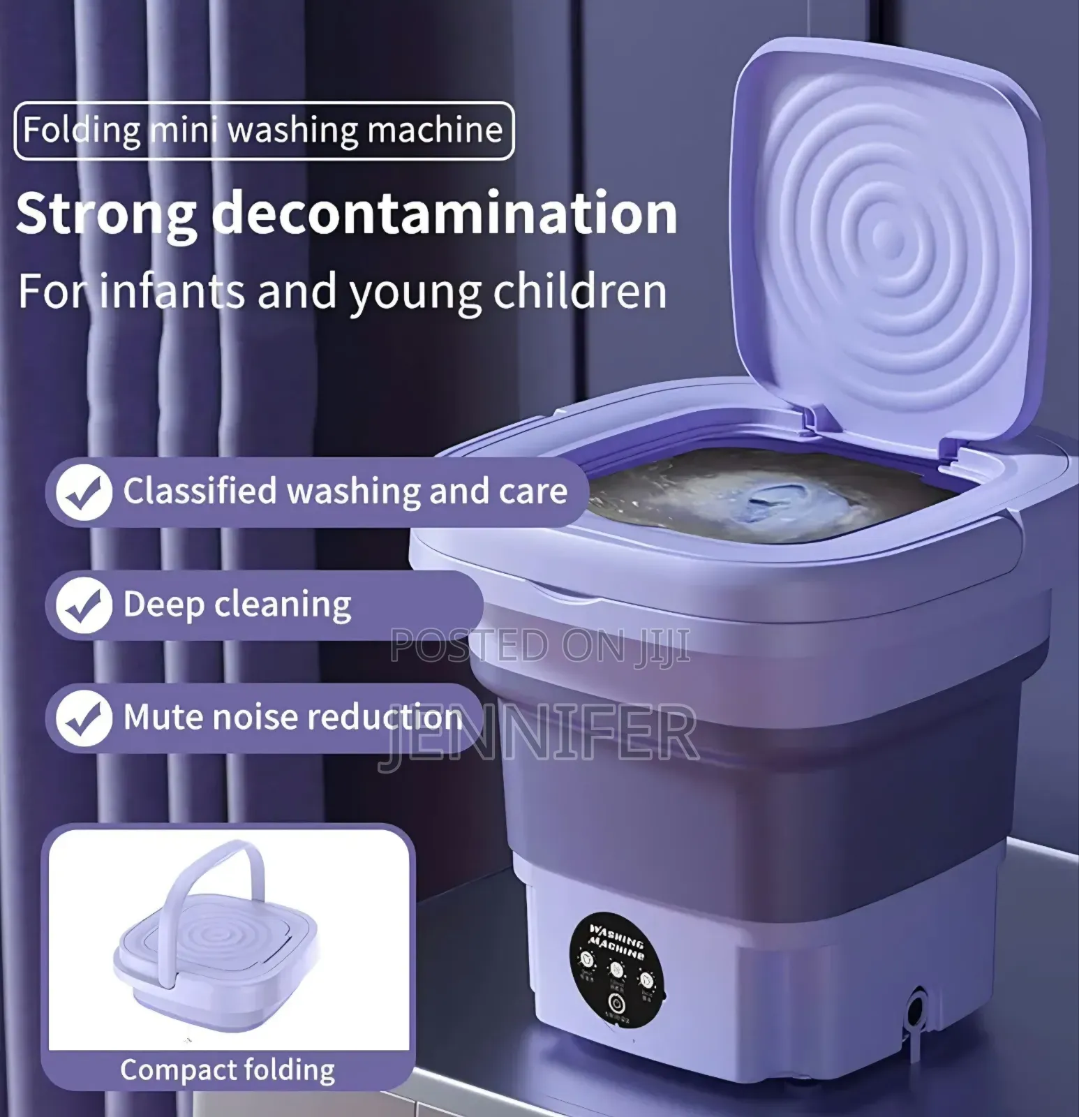 8L Portable Washing Machine