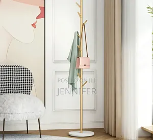 Freestanding Modern Metal Coat Rack Stand