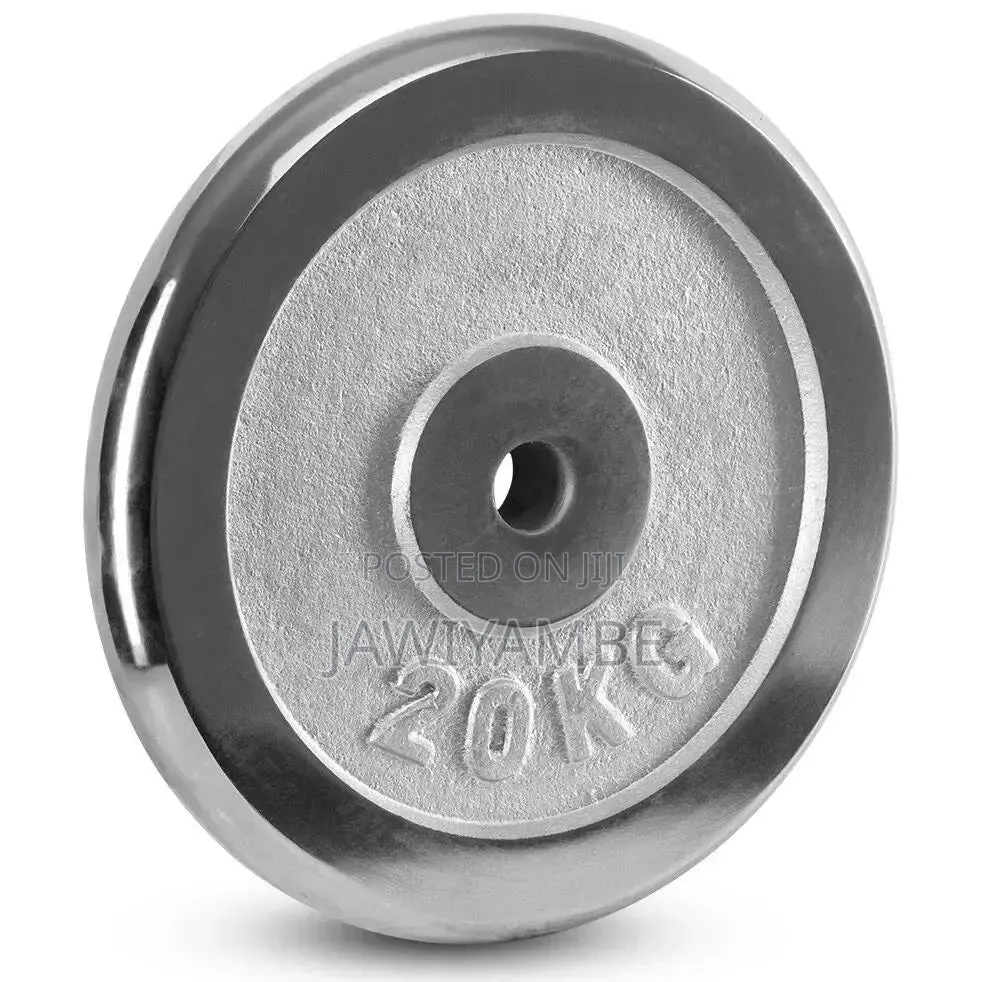 Chrome Barbell Weight Dumbbells