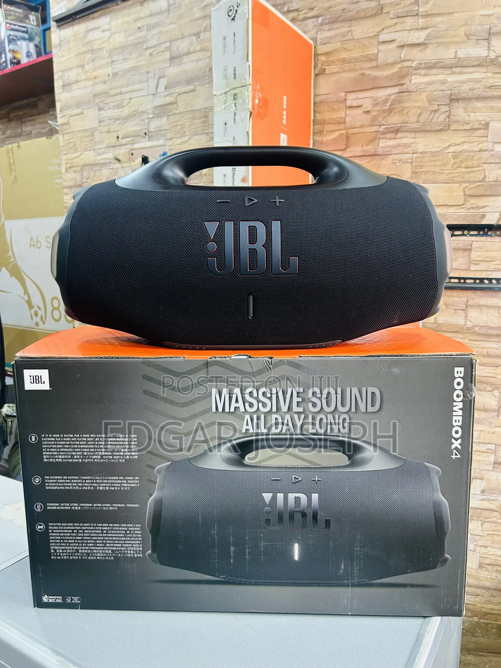 JBL Boombox 4 Box Pack