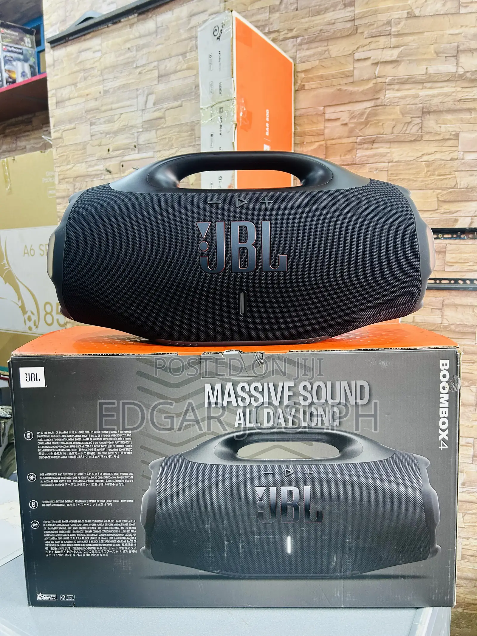 JBL Boombox 4 Box Pack