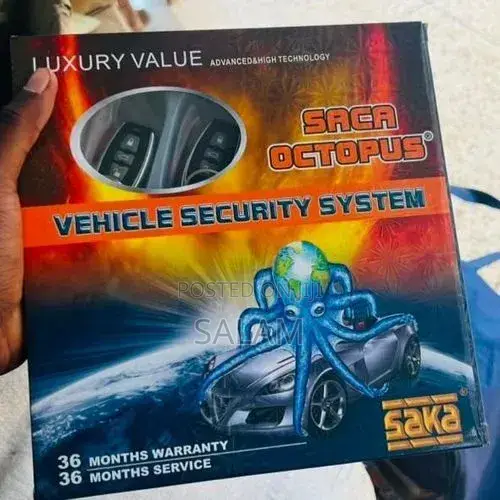 Car Alarm Auto Activated Smart Car Alarm High Security System Black