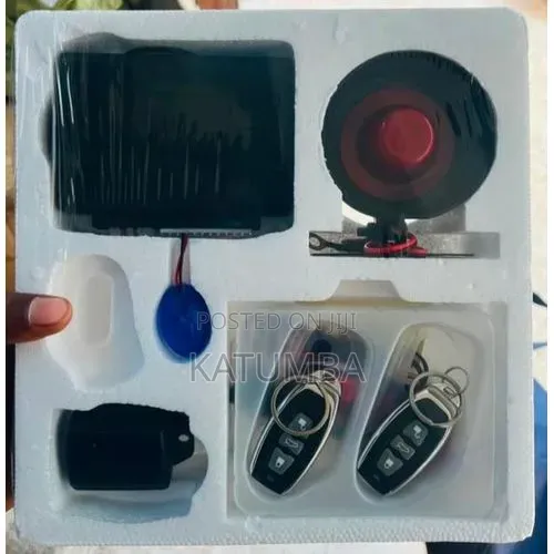 Car Alarm Auto Activated Smart Car Alarm High Security System Black