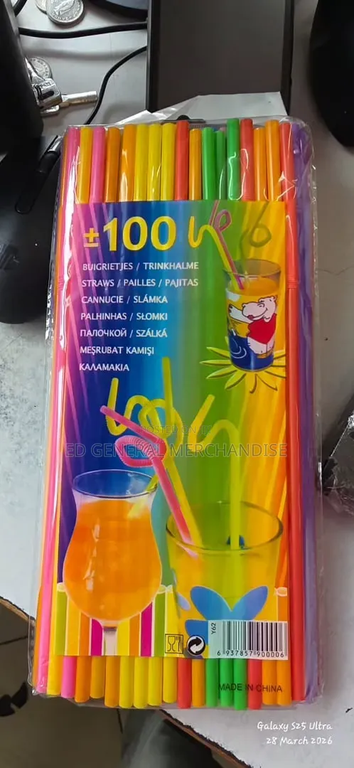 Juice Straws and Milk Shake Straws