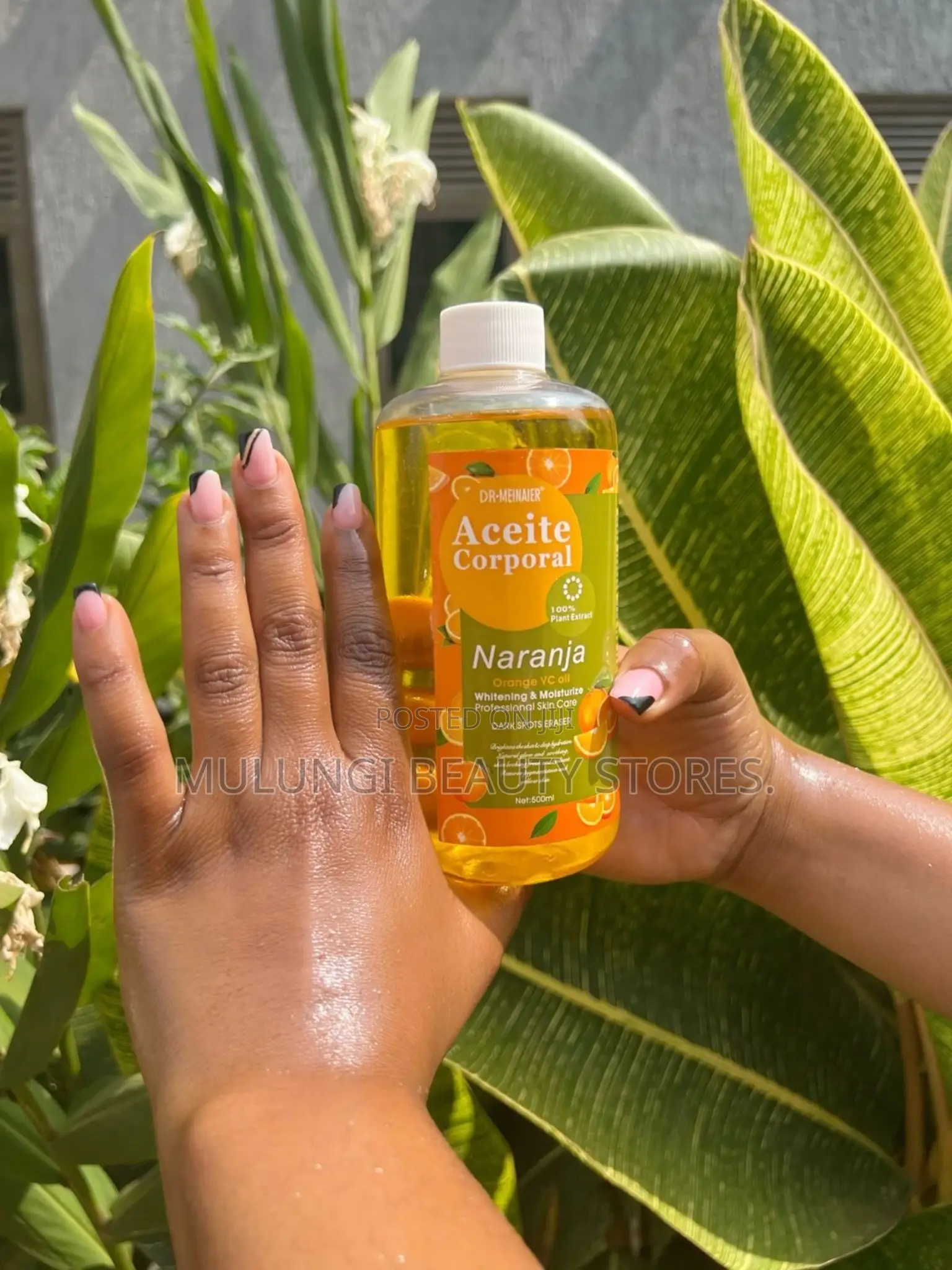 Dr. Meinaier Naranja Aceite Brightening (Orange Vitamin C Body Oil).