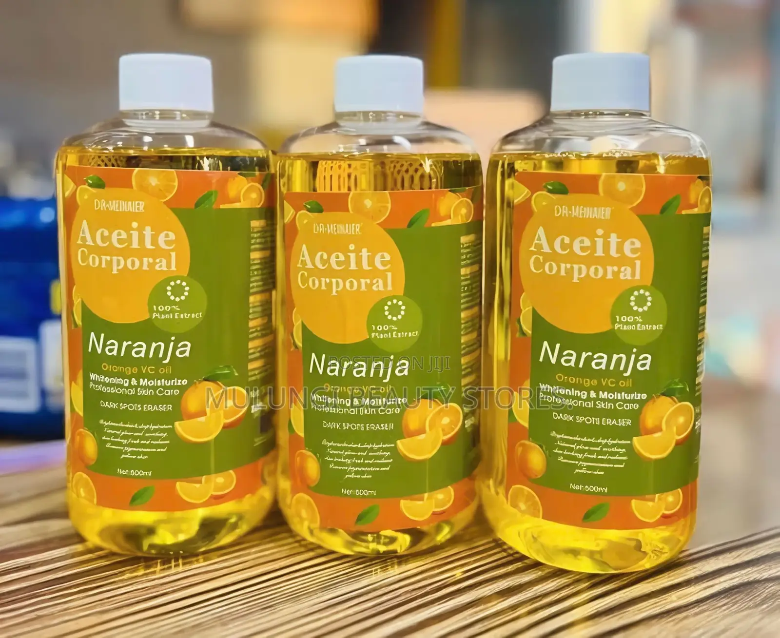 Dr. Meinaier Naranja Aceite Brightening (Orange Vitamin C Body Oil).