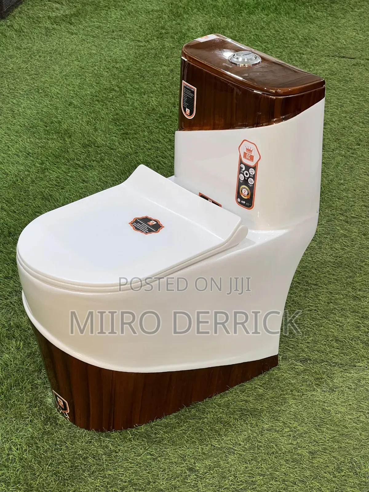 Luxurious Toilets Available