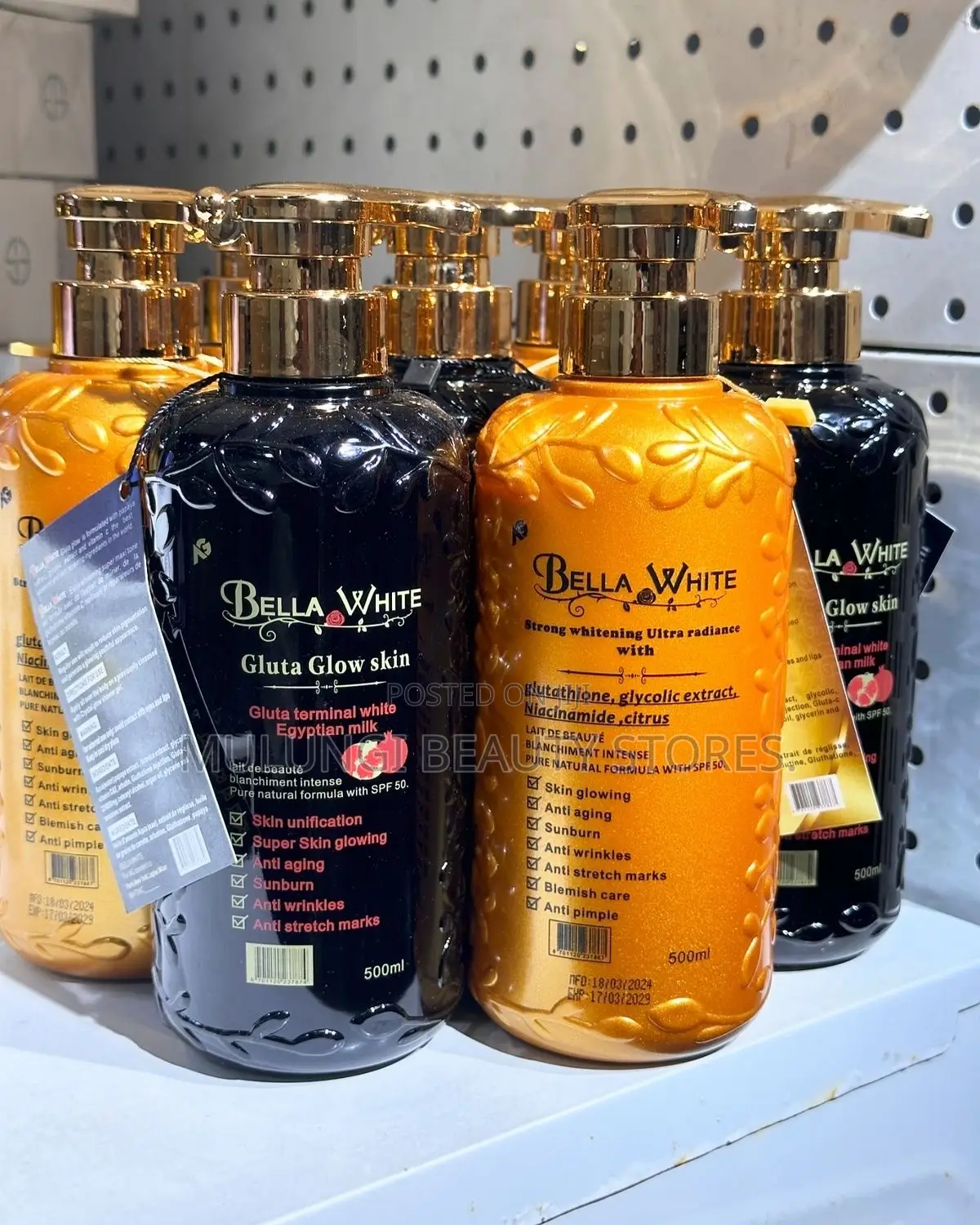 Bella White Lux Lightening and Skin Repairing Lotion Is