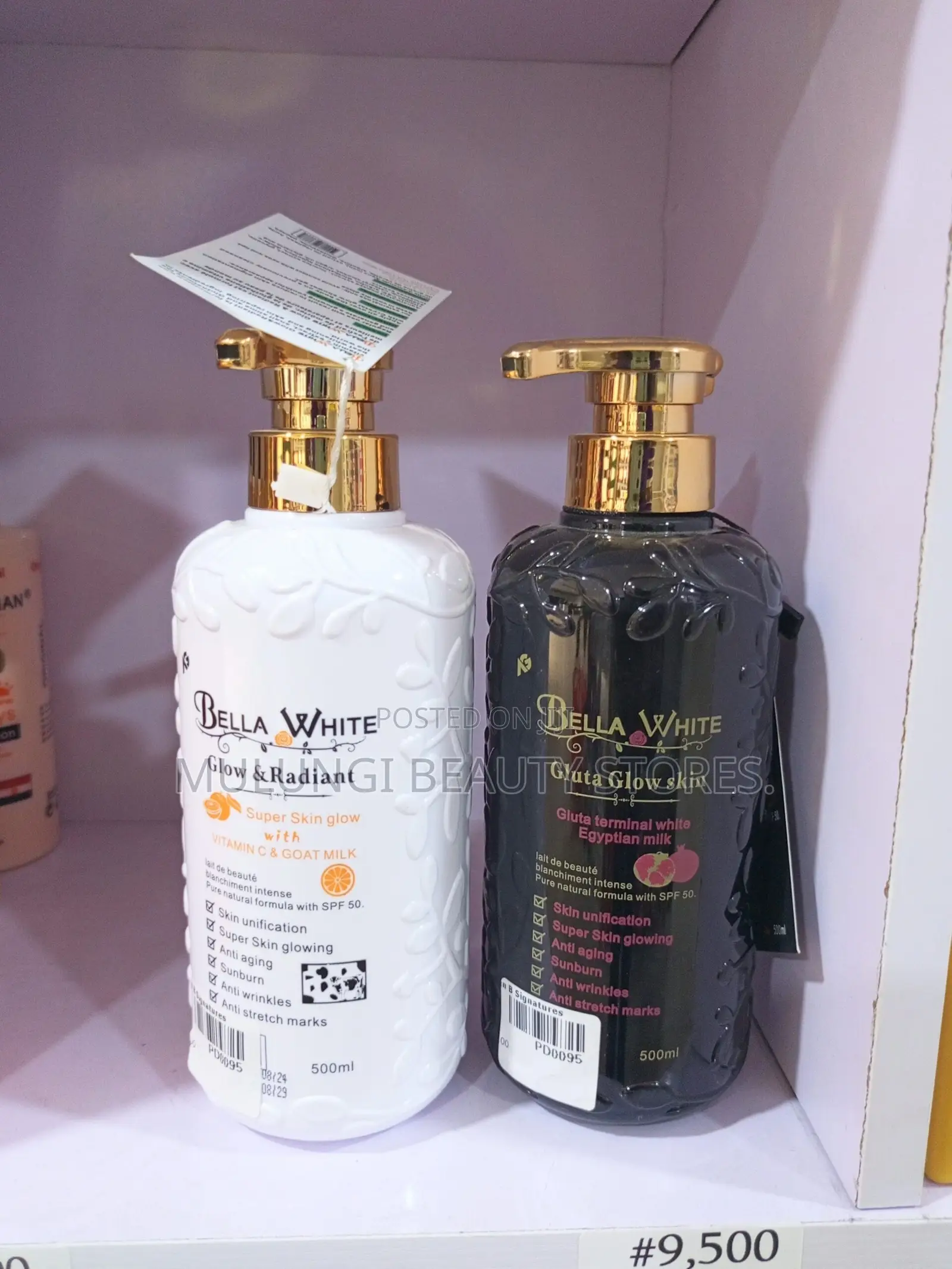 Bella White Lux Lightening and Skin Repairing Lotion Is