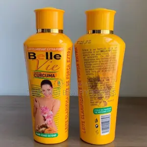 Belle Vie Lait Clarifiant Extra-Fort Curcuma Body Lotion.