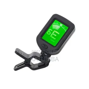 Digital Clip-on Guitar Tuner LCD Electronic Tuner for Acoustic Guitar