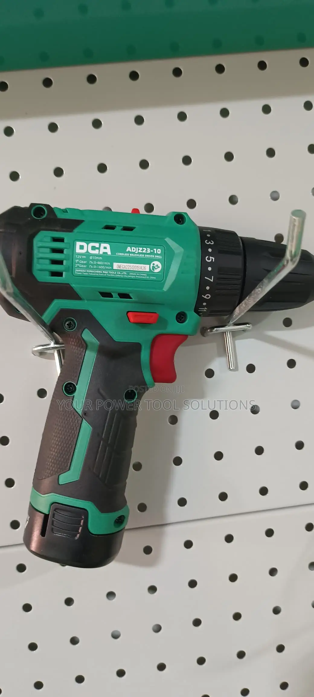 DCA ADJZ23-10 12V Cordless Brushless Driver Drill